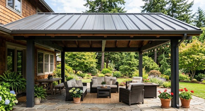 Metal Patio Roof Repair in Cook County, IL