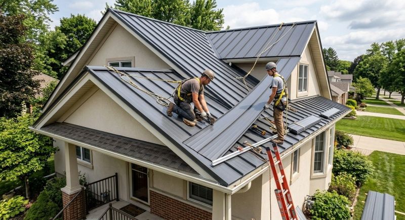 Metal Roof Installation in Dyer, IN