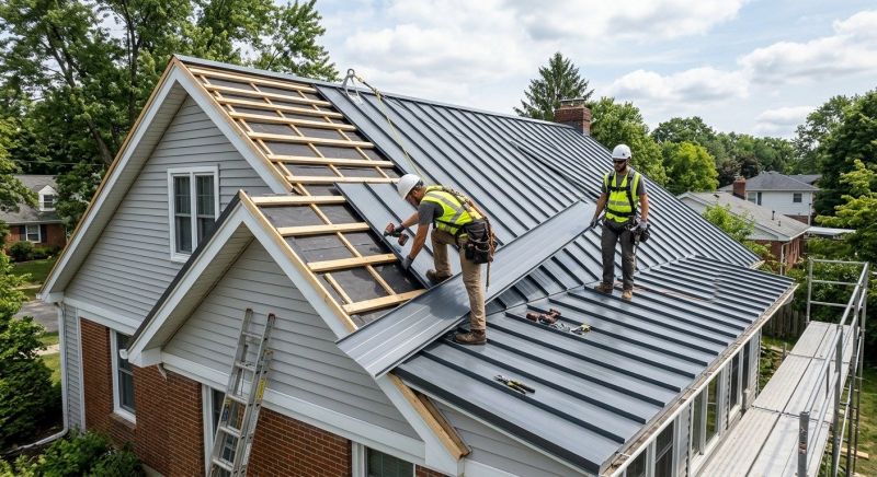 Metal Roof Installation in Itasca, IL