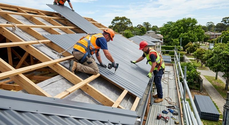 Metal Roof Installation in Steger, IL