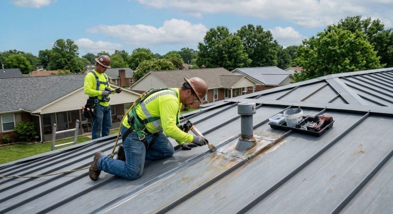 Metal Roof Repair in Gary, IN