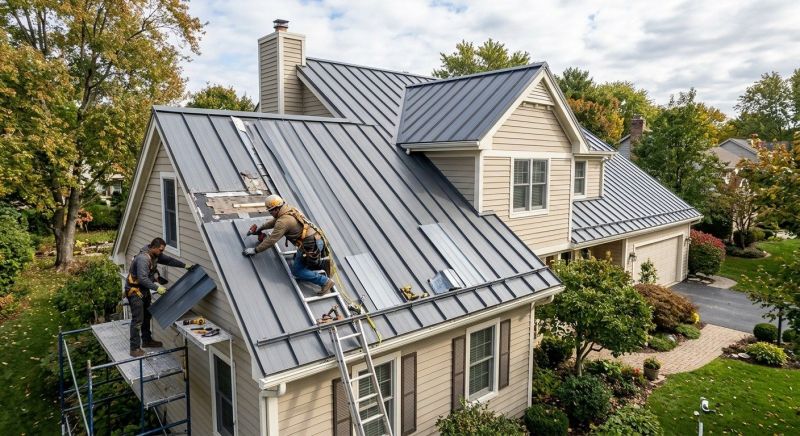 Metal Roof Repair in Lemont, IL