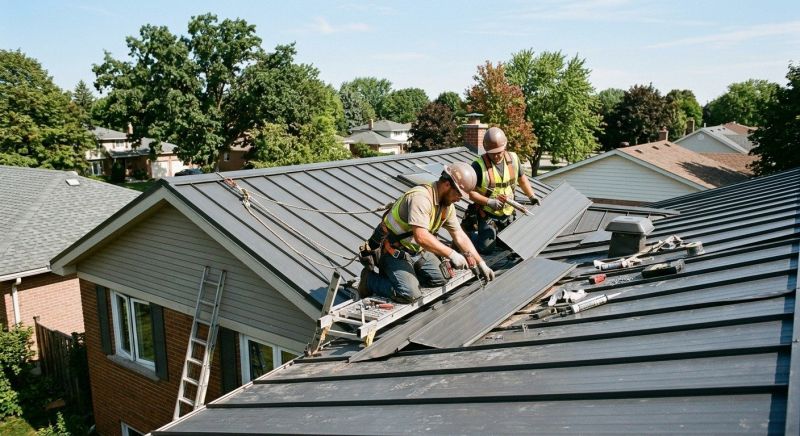 Metal Roof Repair in Lincolnwood, IL