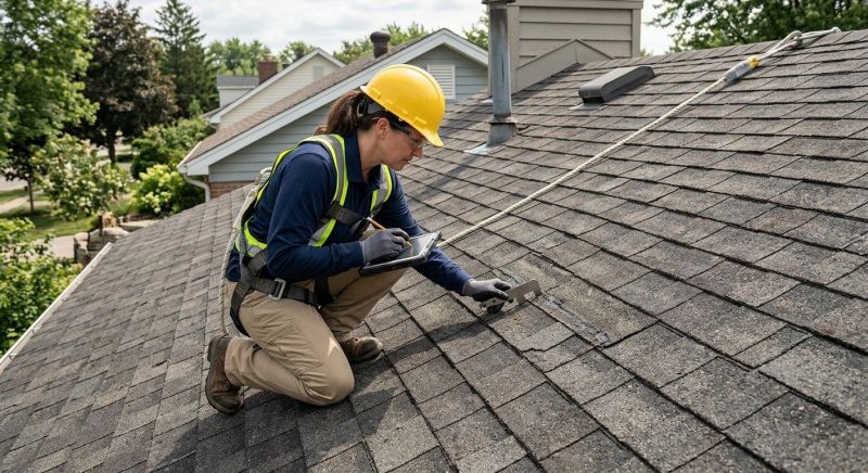Roof Damage Inspection in Hazel Crest, IL