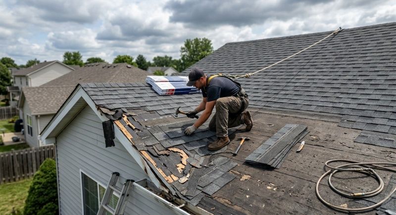 Roof Damage Restoration in Dolton, IL