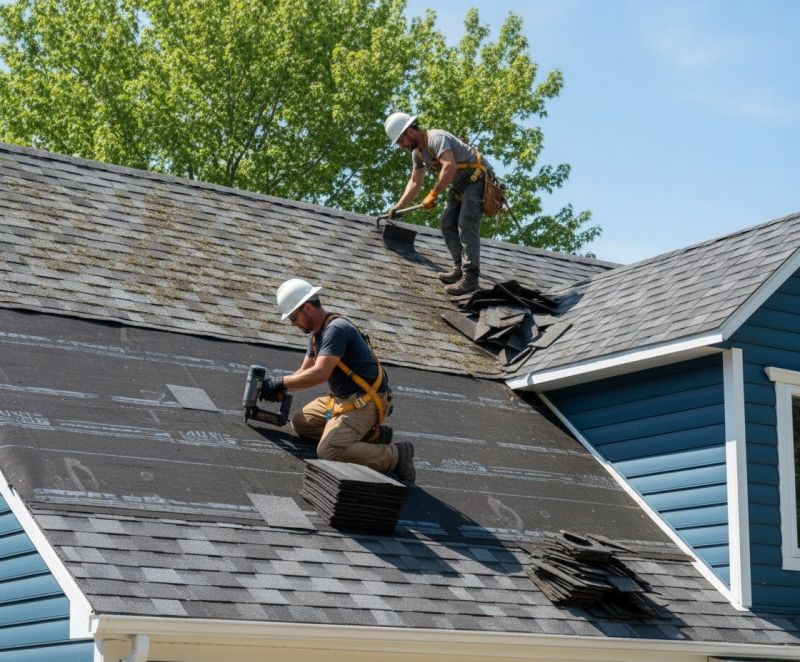 Roof Shingles Replacement in Glen Ellyn, IL