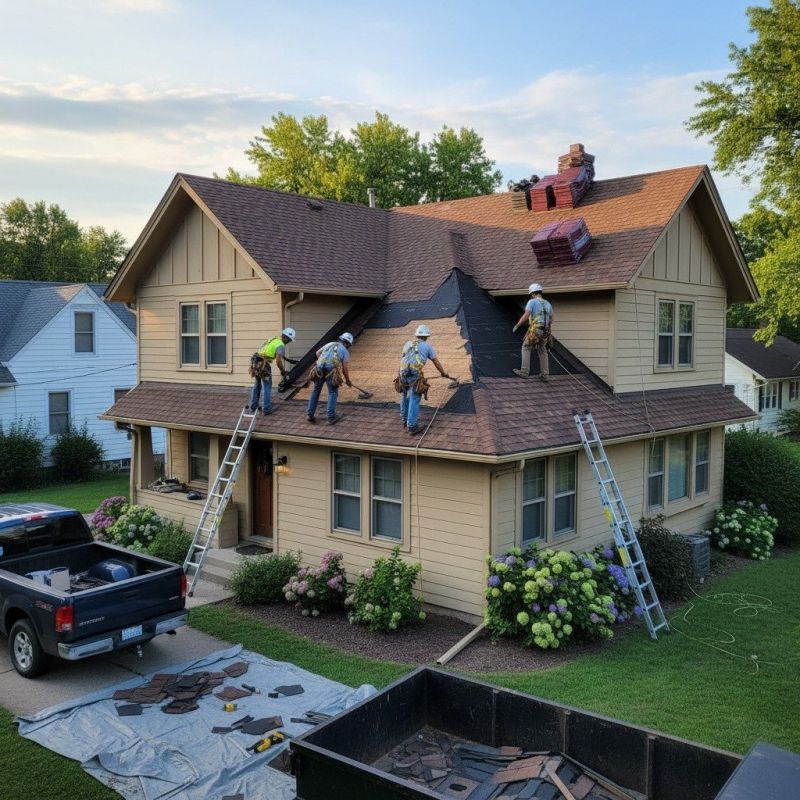 Roof Shingles Replacement in Northbrook, IL