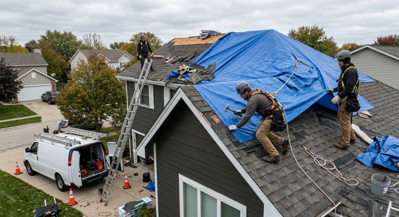 Roofline Repair in Cook County, IL