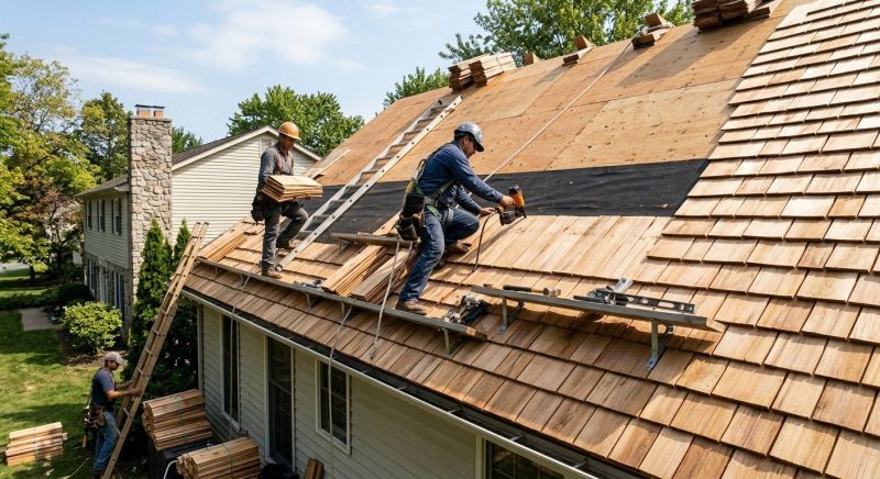 Shake Roof Replacement in Chicago, IL