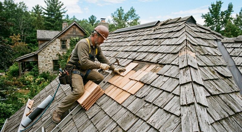 Shake Shingle Repair in New Lenox, IL