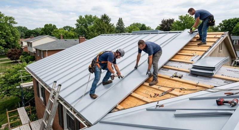Sheet Roofing Installation in Elk Grove Village, IL