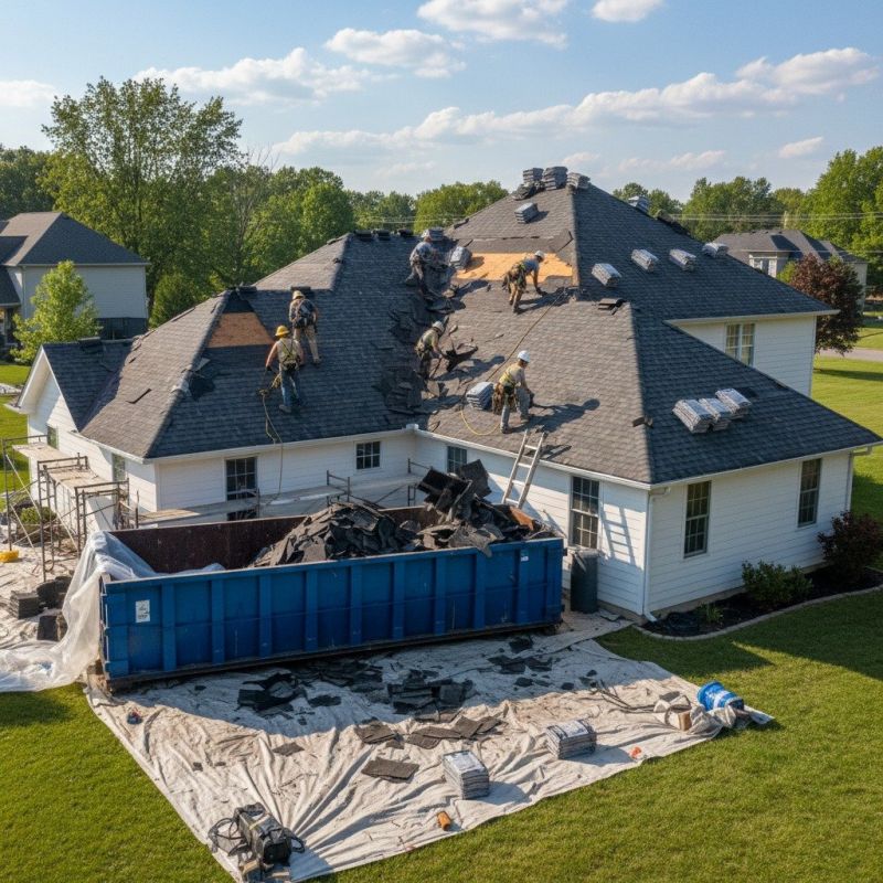 Shingle Roof Replacement in Glenview, IL