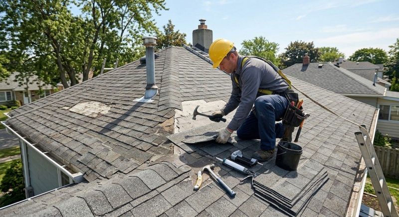 Shingles Repair in Alsip, IL