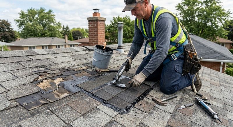 Shingles Repair in Alsip, IL