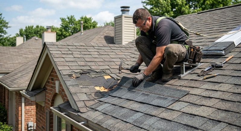 Shingles Repair in Mount Prospect, IL