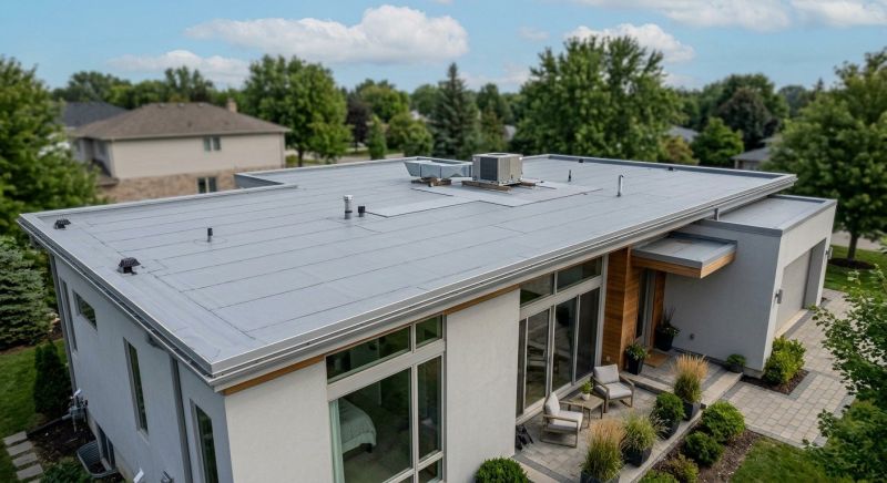 Single Ply Roof Installation in Glenview, IL