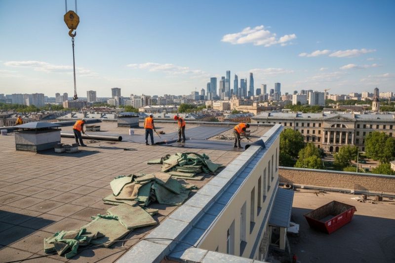 Single Ply Roof Replacement in Cook County, IL