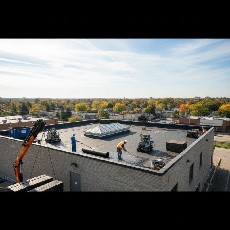 Single Ply Roof Replacement in Cook County, IL