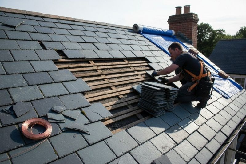 Slate Roof Repair in Downers Grove, IL