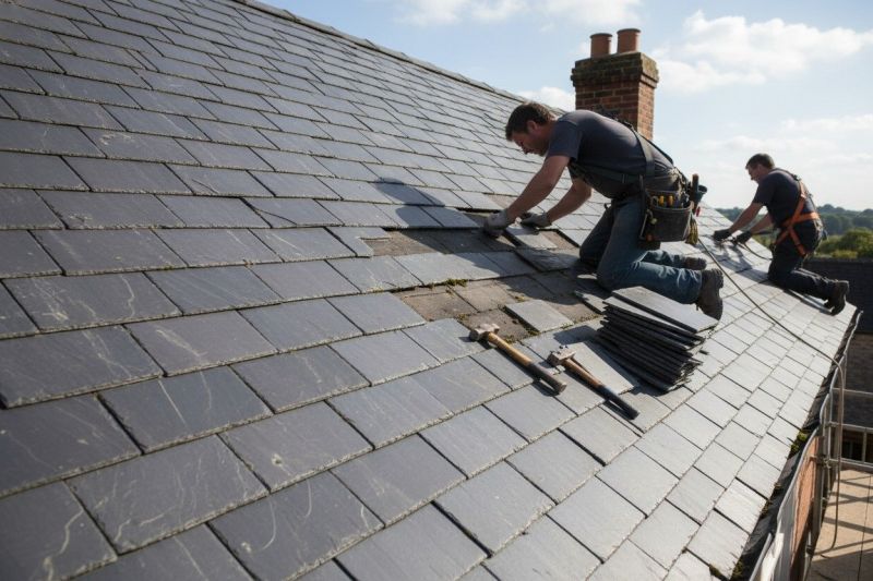 Slate Roof Repair in Romeoville, IL