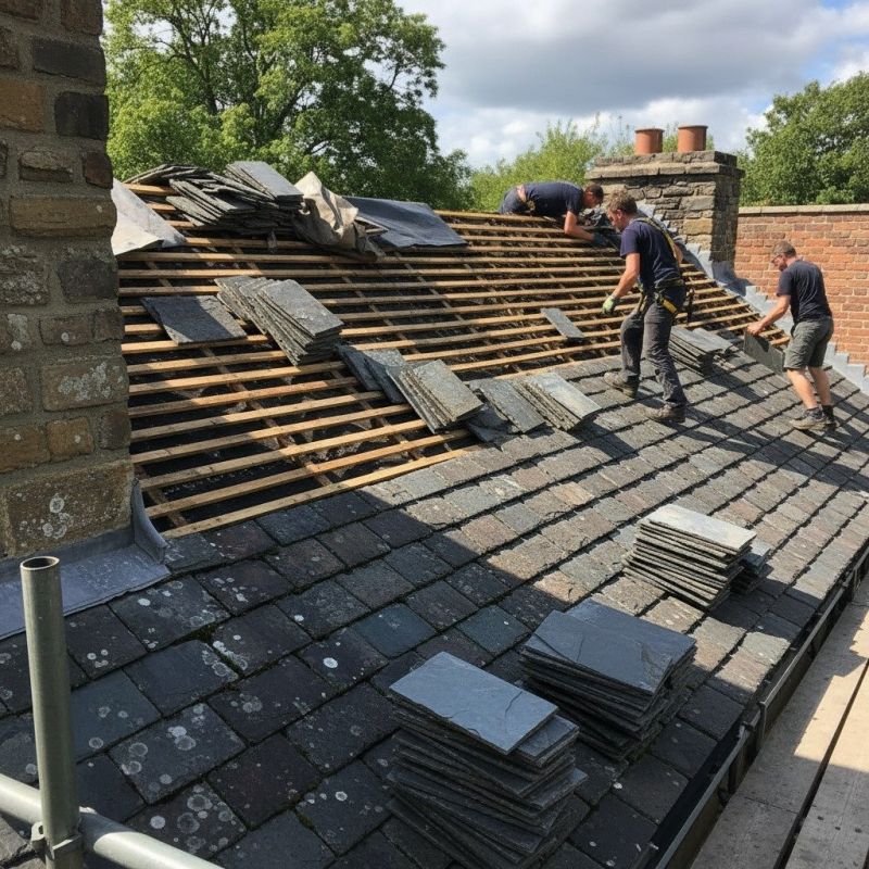 Slate Roof Replacement in Hammond, IN