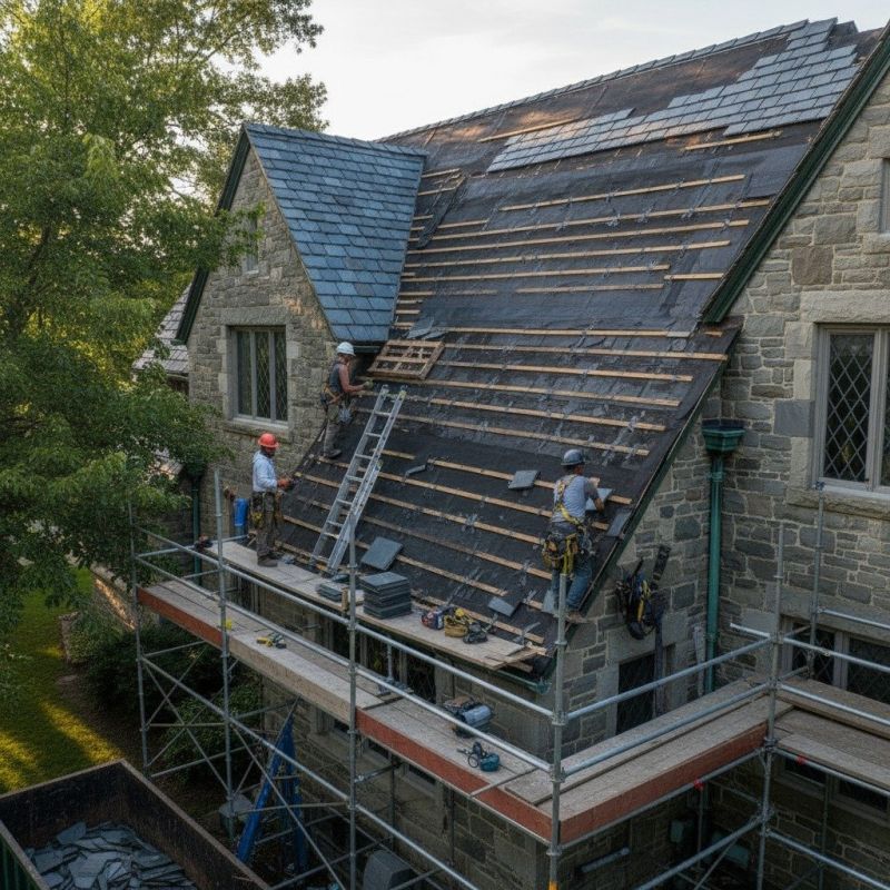 Slate Roof Replacement in Hazel Crest, IL