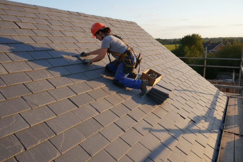Slate Shingles Repair in Elmhurst, IL