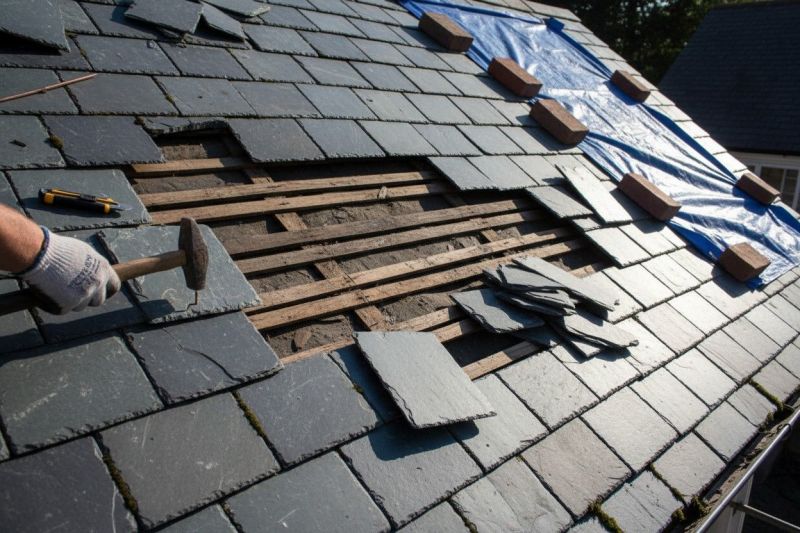 Slate Shingles Repair in Evergreen Park, IL
