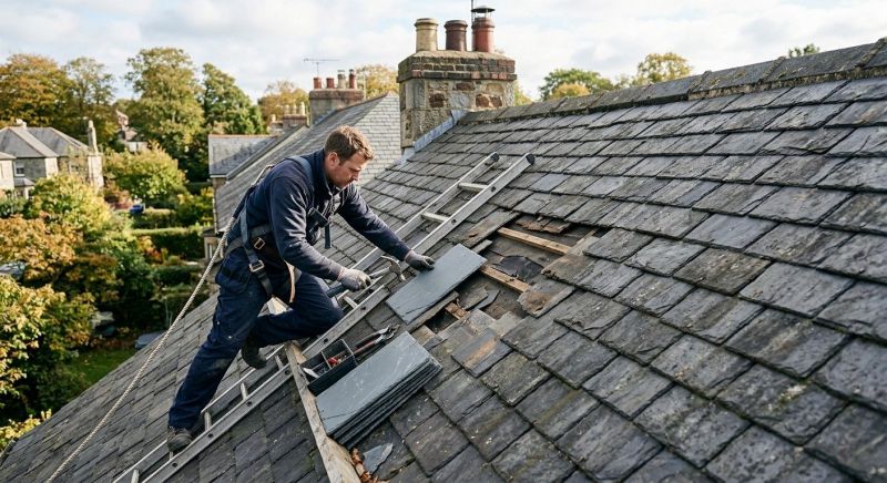 Slate Shingles Repair in Glencoe, IL