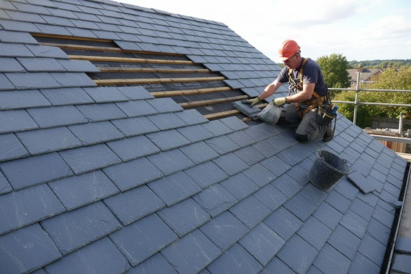 Slate Shingles Repair in Lincolnwood, IL
