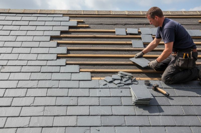 Slate Shingles Repair in Lisle, IL