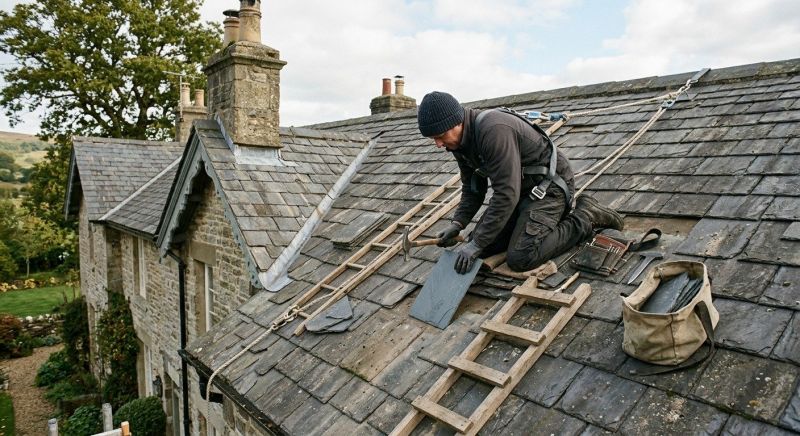 Slate Shingles Repair in Lockport, IL
