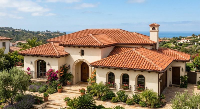 Spanish Tile Roof Replacement in Cook County, IL
