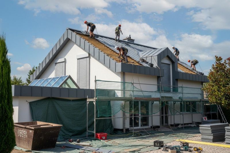 Steel Roof Replacement in Bloomingdale, IL