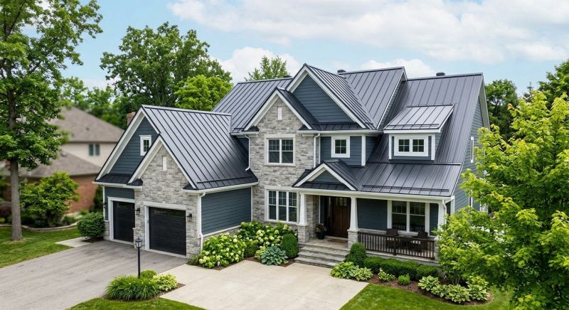 Steel Roof Replacement in Cook County, IL
