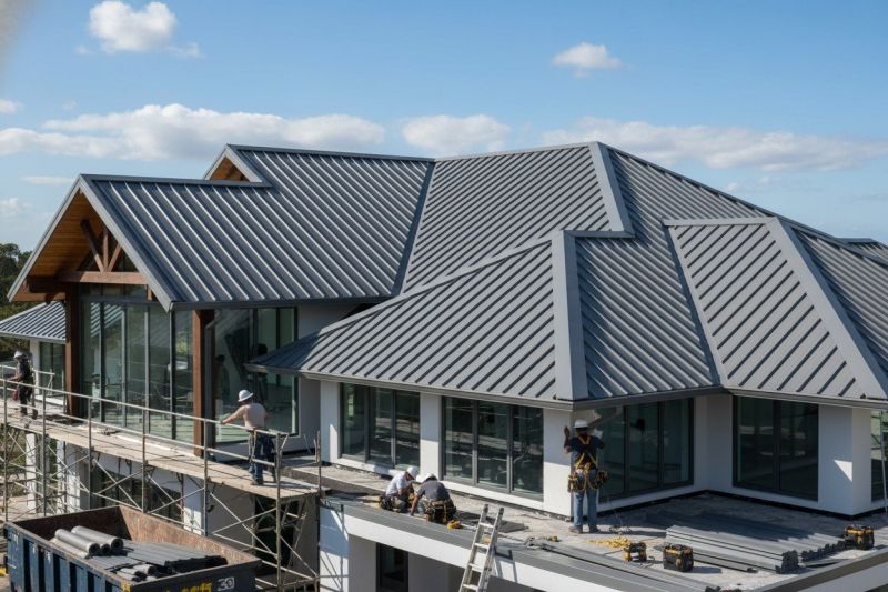 Steel Roof Replacement in Lincolnwood, IL