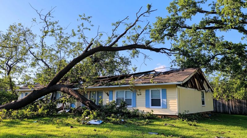 Storm Damage Roof Repair in Glencoe, IL
