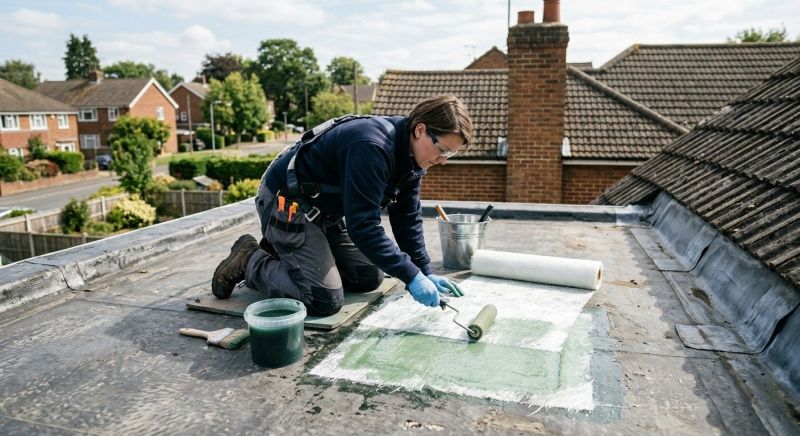 Synthetic Roof Repair in Cook County, IL