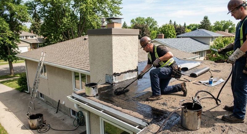 Tar And Gravel Roof Repair in Bloomingdale, IL