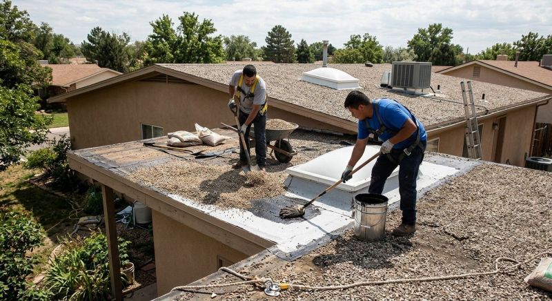 Tar And Gravel Roof Repair in Des Plaines, IL