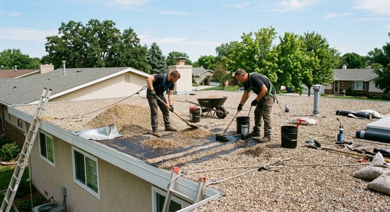 Tar And Gravel Roof Repair in Des Plaines, IL