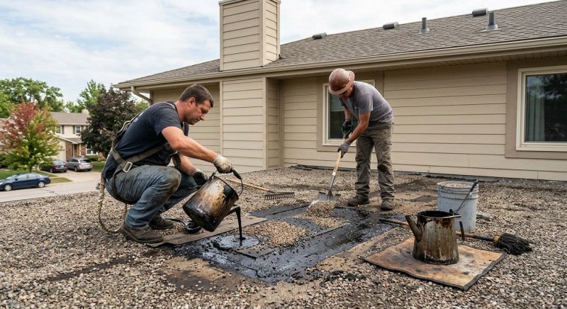Tar And Gravel Roof Repair in Homewood, IL