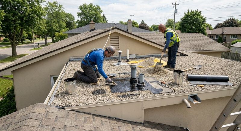 Tar And Gravel Roof Repair in Morton Grove, IL