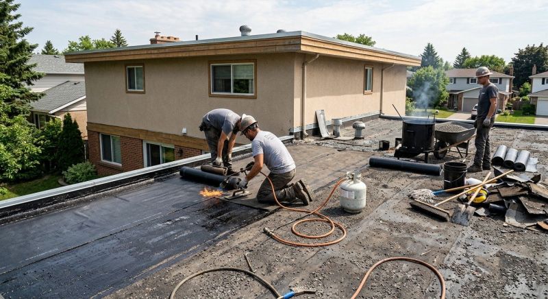 Tar Roof Repair in Chicago, IL