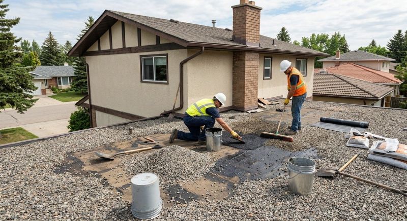 Tar Roof Repair in Dyer, IN