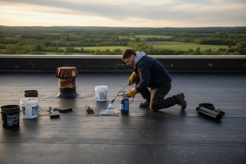 Tar Roof Repair in Hillside, IL