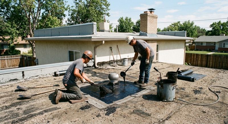 Tar Roof Repair in Hinsdale, IL