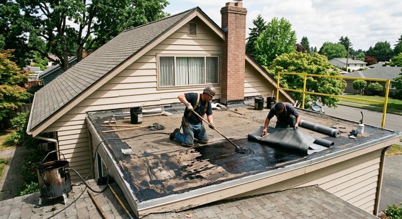 Tar Roof Repair in Whiting, IN