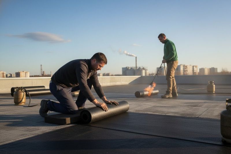 Tar Roof Replacement in Midlothian, IL