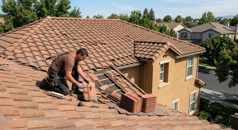Tile Roof Repair in Bolingbrook, IL